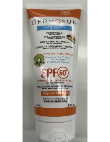 Dermosun Sole SPF50+ Bambini | Crema Solare Delicata | shopincasa.it
