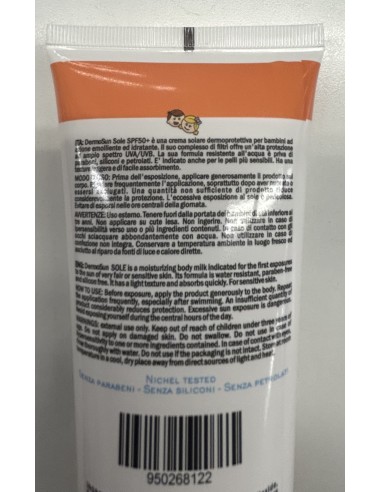 Dermosun Sole SPF50+ Bambini | Crema Solare Delicata | shopincasa.it