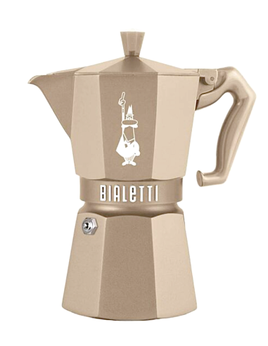 CAFFETTIERA MOKA EXCLUSIVE 3TZ DESERT INDUZIONE