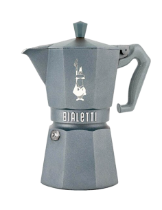 CAFFETTIERA MOKA EXCLUSIVE 6TZ GREY INDUZIONE