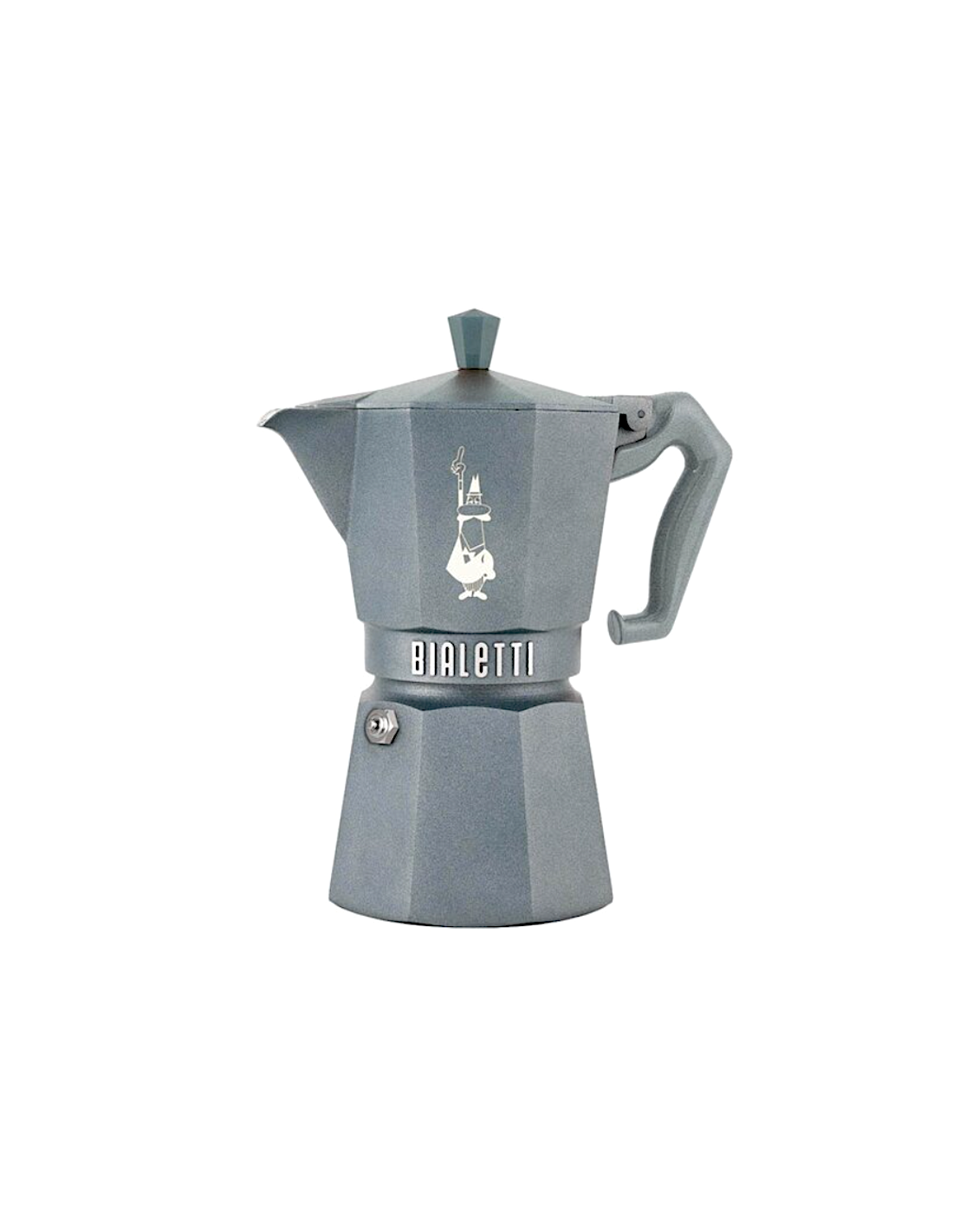 CAFFETTIERA MOKA EXCLUSIVE 6TZ GREY INDUZIONE
