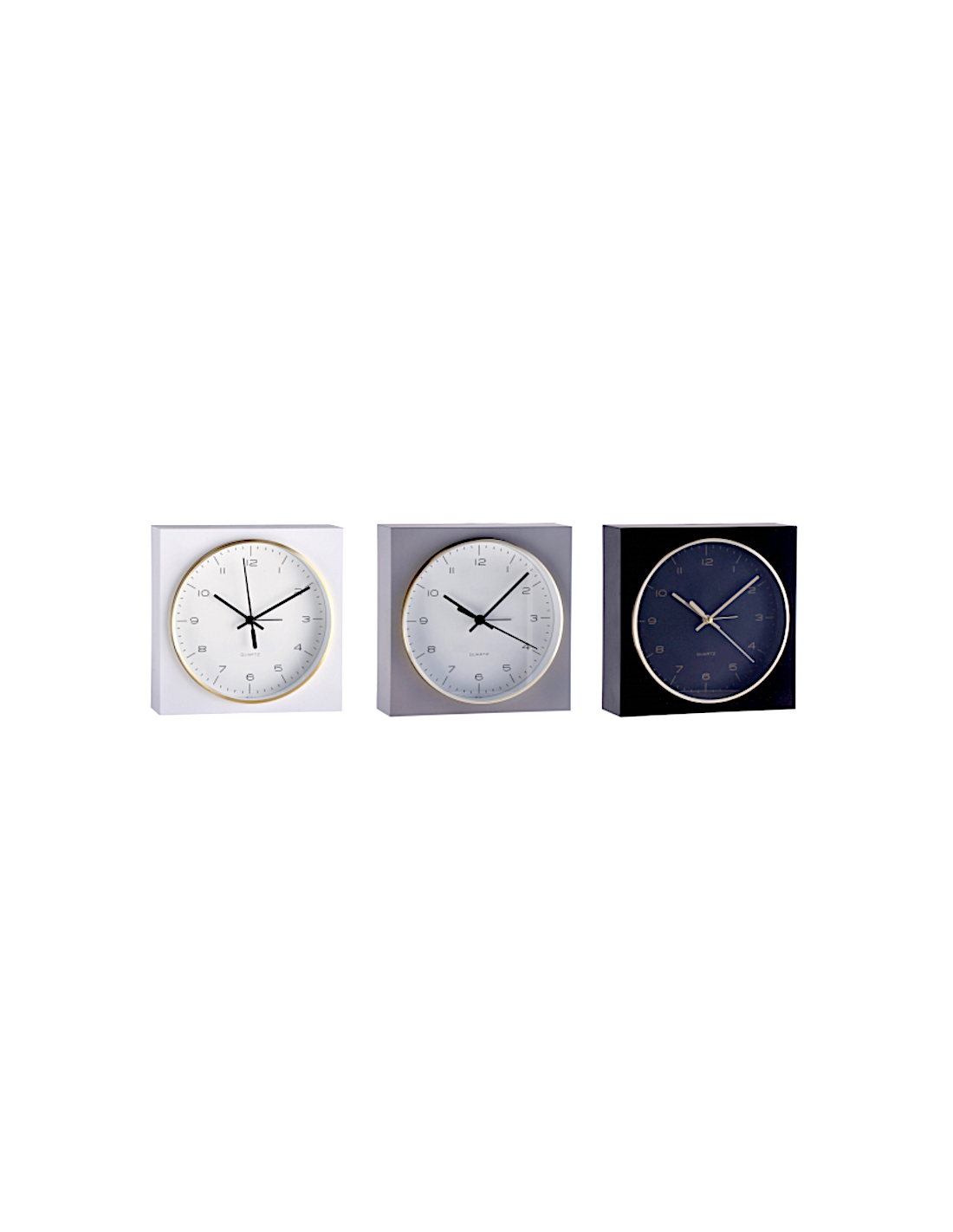 OROLOGIO SVEGLIA 111826 PLASTICA/ALLUMINIO D16,5CM ASSORTITO