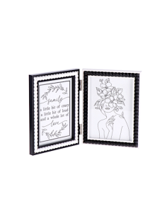 Portafoto 2 cornici 13 x 18 cm in MDF pieghevole | shopincasa.it