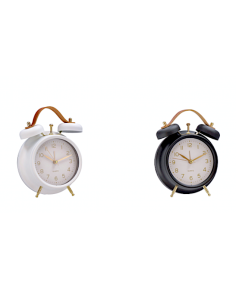 Orologio sveglia 111817 ferro 12 x 6 x 17 cm assortito | shopincasa.it