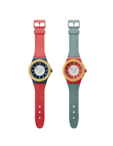 OROLOGIO PARETE 111809 PLASTICA 21X93CM ASSORTITO