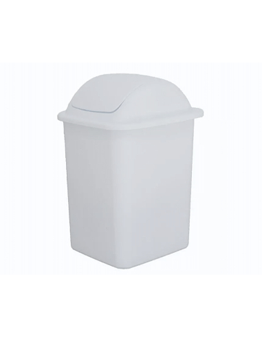 PATTUMIERA BASCULI' 18LT BIANCO