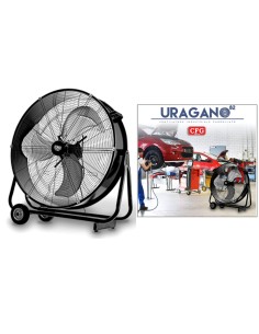 VENTILATORE INDUSTIALE CARRELLATO URAGANO 82CM