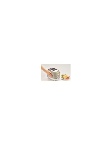 PIASTRE - TOSTAPANE - BISTECCHIERE: vendita online Ariete, Tostapane Vintage Beige, 2 fette, 6 livelli doratura, pinze, espul...