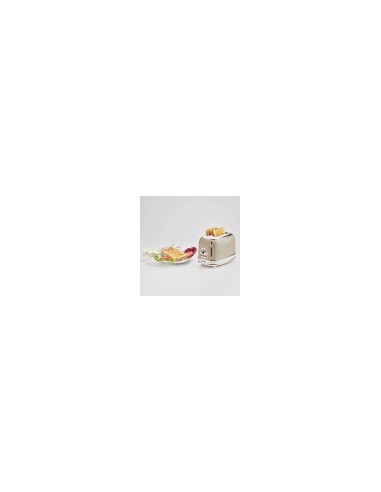 PIASTRE - TOSTAPANE - BISTECCHIERE: vendita online Ariete, Tostapane Vintage Beige, 2 fette, 6 livelli doratura, pinze, espul...