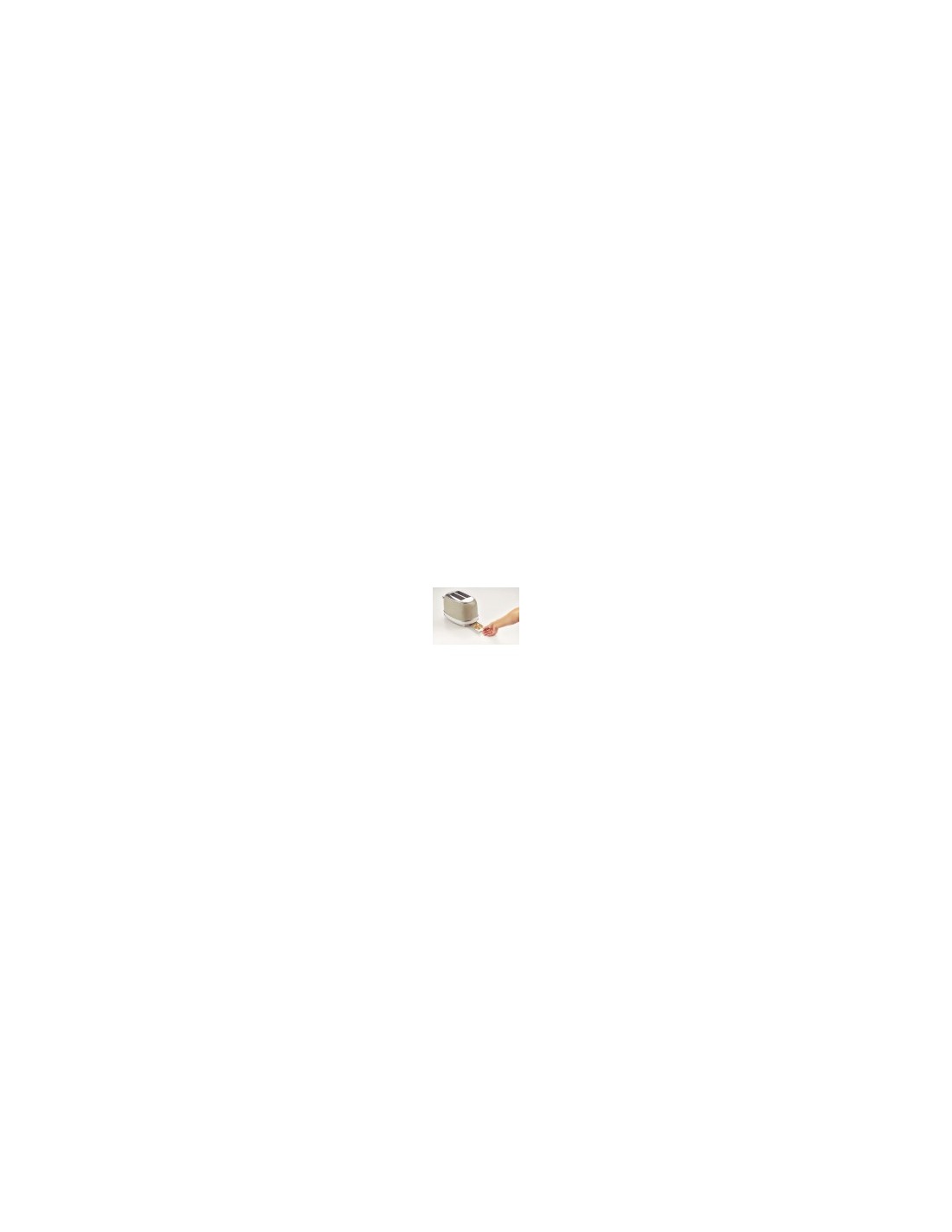 PIASTRE - TOSTAPANE - BISTECCHIERE: vendita online Ariete, Tostapane Vintage Beige, 2 fette, 6 livelli doratura, pinze, espul...