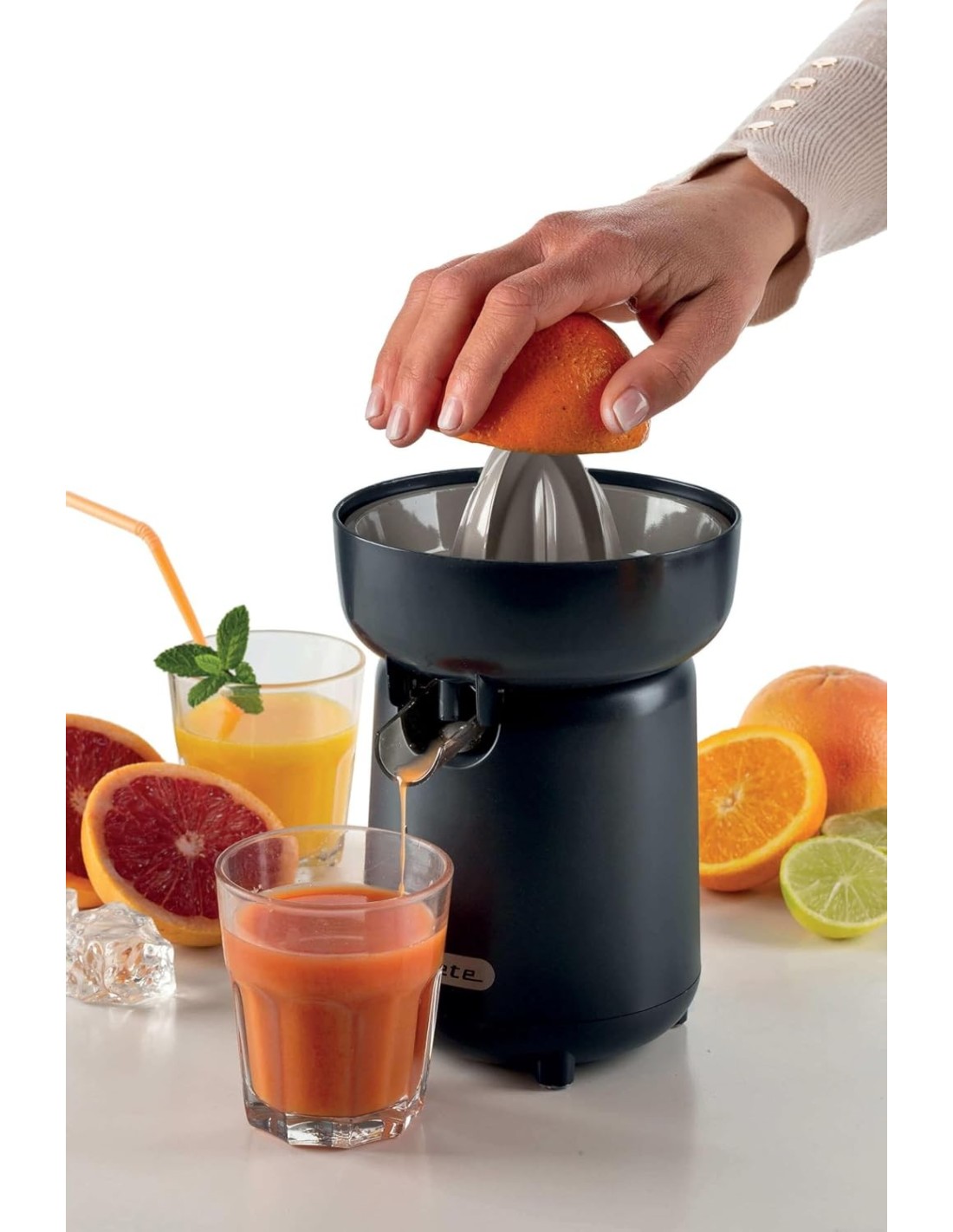 SPREMIAGRUMI: vendita online Ariete 417 Spremiagrumi Breakfast 40W, 2 coni, rotazione bidirezionale, beccuccio antigoccia, la...