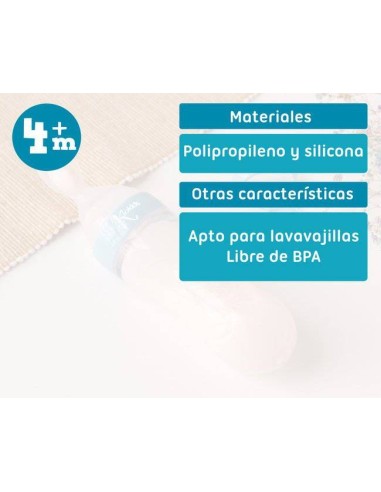 Cucchiaio dosatore Kiokids 90 ml silicone azzurro | shopincasa.it