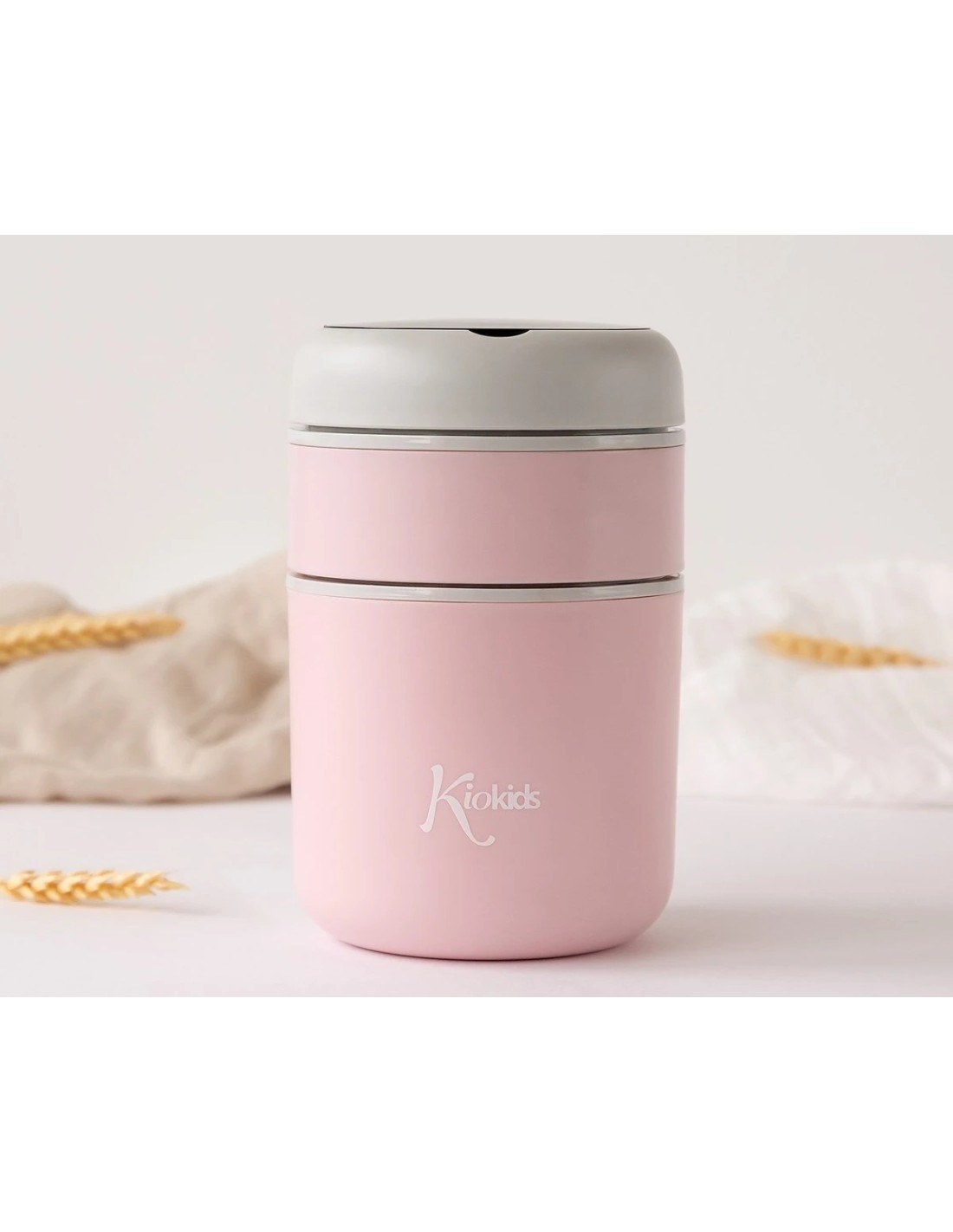 Thermos rosa 710 ml acciaio inox con cucchiaio | shopincasa.it