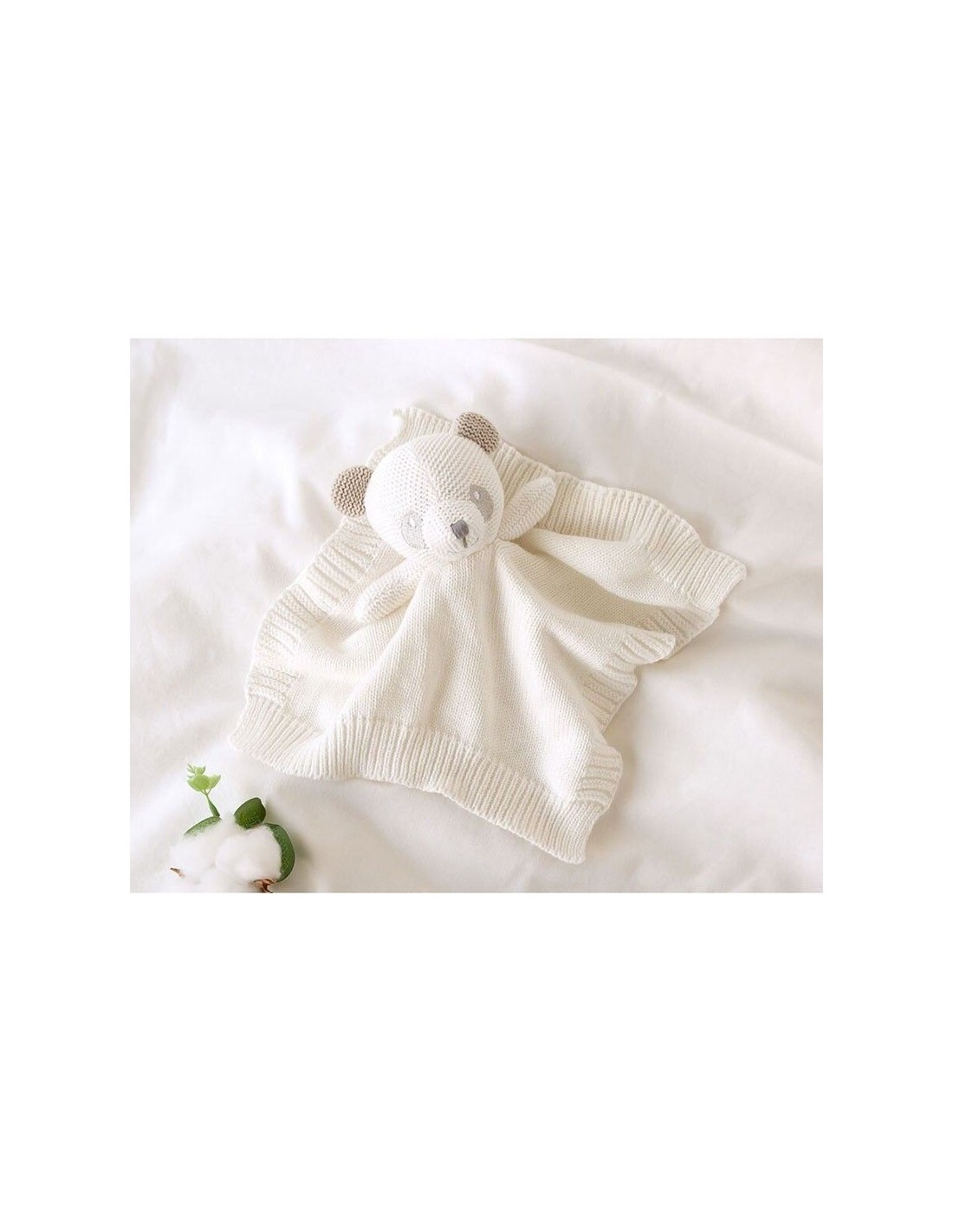 Dou Dou panda in cotone 25 cm – eco e sicuro da 0 mesi | shopincasa.it