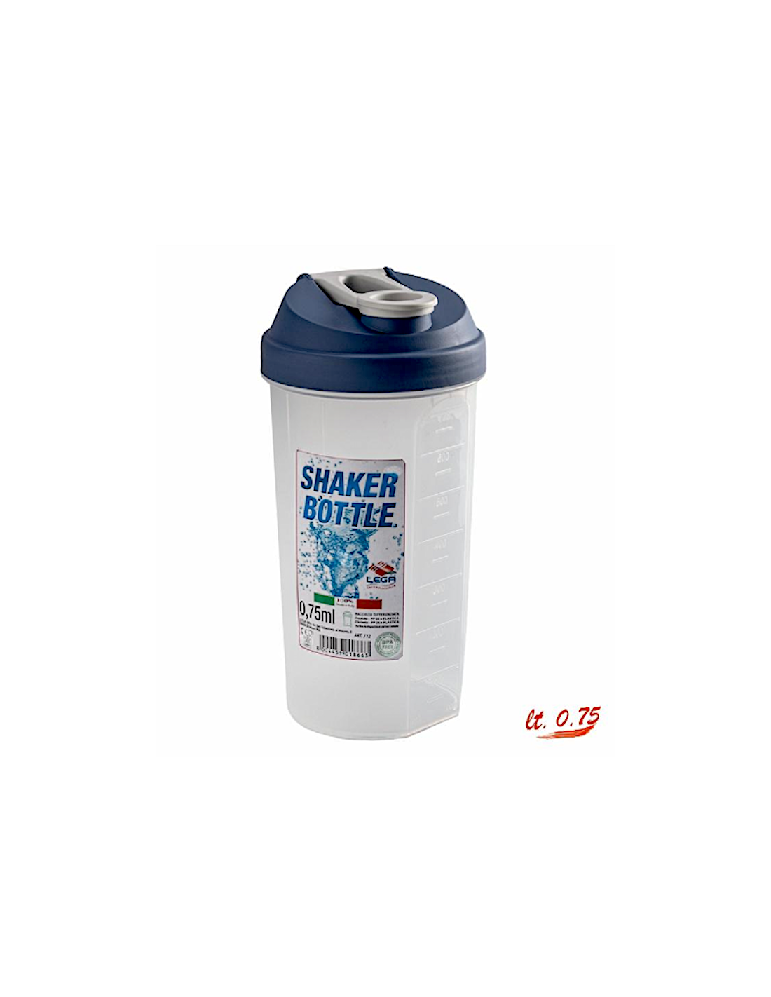 BOTTIGLIA SHAKER 0696 0,75LT