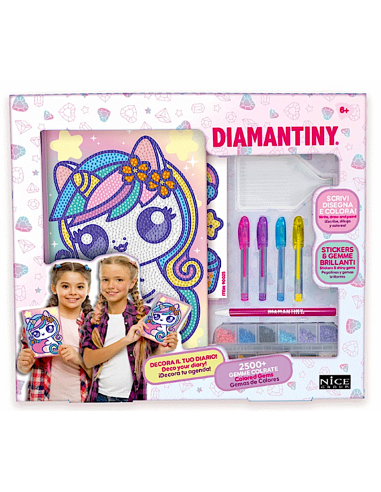 GIOCHI GIRL: vendita online Diamantiny Diario Kawaii, diario segreto, diario bambina, kawaii, gemme 3D, creatività, regalo ba...