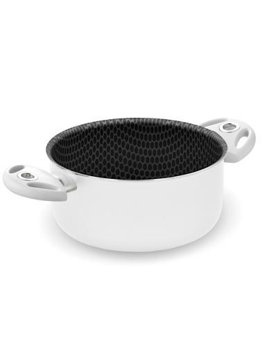 BEE CASSERUOLA 20CM 2MANICI ANTIADERENTE