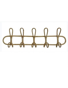 APPENDIABITI PARETE PP220388 5P RATTAN 65X5X20CM