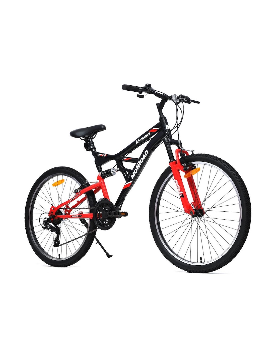 BICICLETTE: vendita online Bicicletta Adventure 26, telaio acciaio, ruote 26 pollici, cambio Shimano 18 velocità, forcella am...