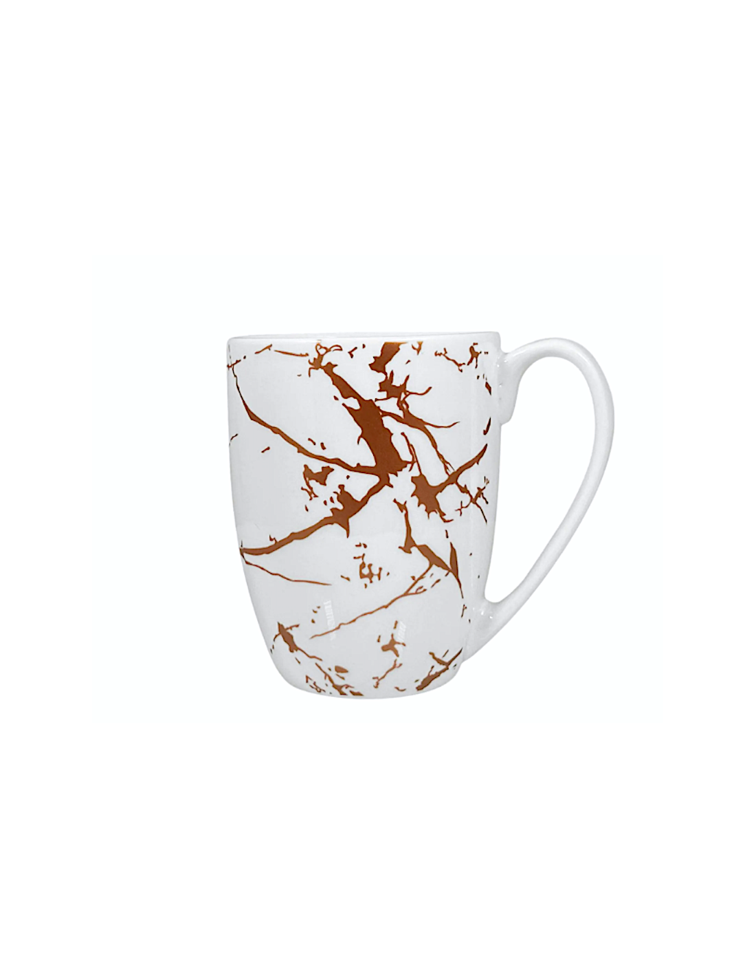 MARBLE BIANCO TAZZA MUG 8X11CM