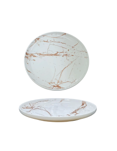 MARBLE BIANCO PIATTO DESSERT 20CM