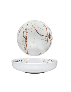 MARBLE BIANCO PIATTO FONDO 20CM