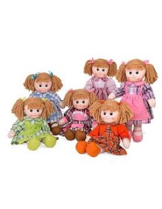 BAMBOLA DI PEZZA ASSORTITA 50CM 33770 GLOBO SPA