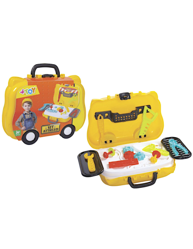 Valigetta meccanico con 17 accessori giocattolo Globo | shopincasa.it