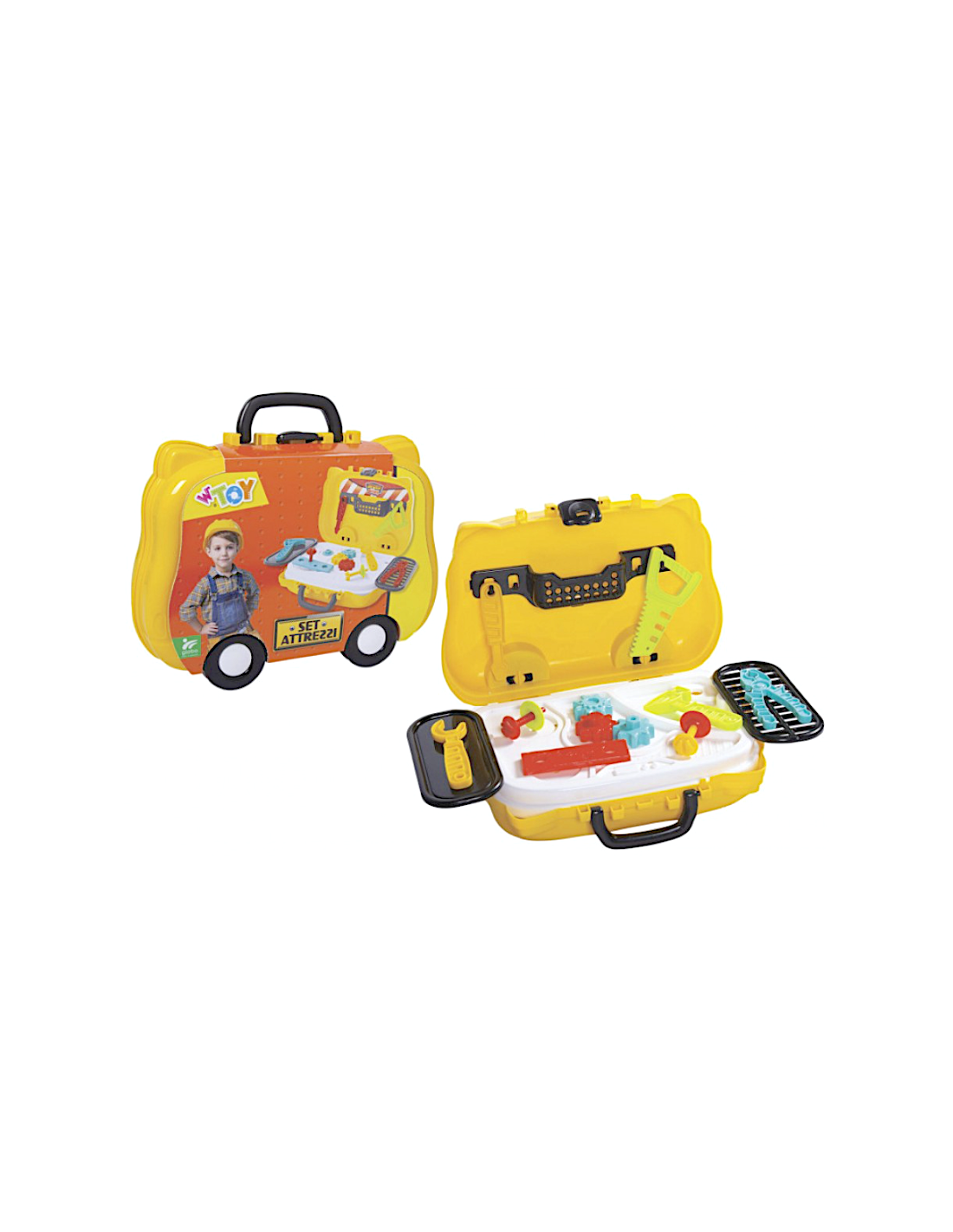Valigetta meccanico con 17 accessori giocattolo Globo | shopincasa.it