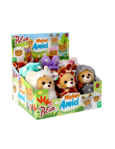 PELUX 83000 PELUCHE ANIMALI 18CM ASSORTITO