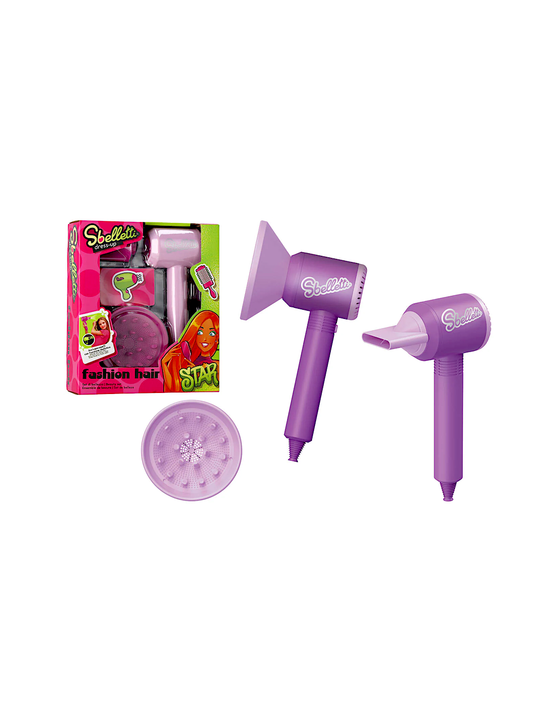 Phon giocattolo con accessori bellezza assortiti Sbelletti | shopincasa.it