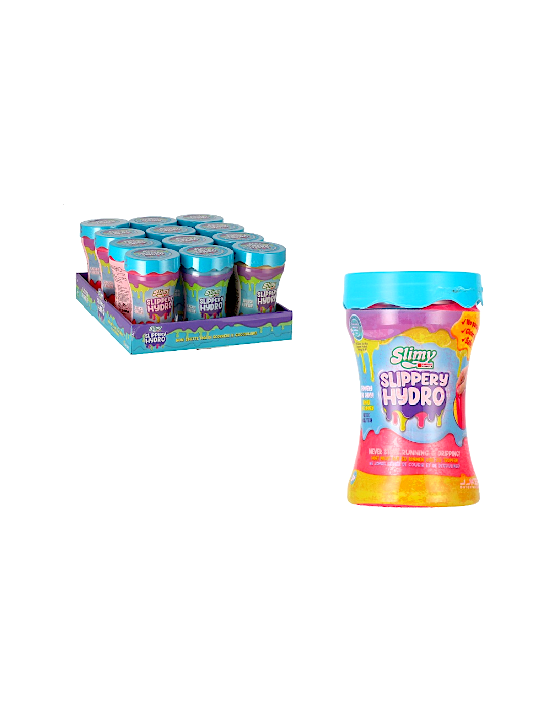 Slimy Slippery Hydro assortito da 300g per bambini | shopincasa.it