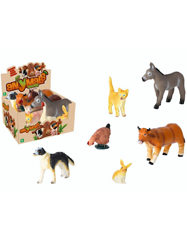Animali Fattoria Animals Mates 42644 assortiti Globo | shopincasa.it
