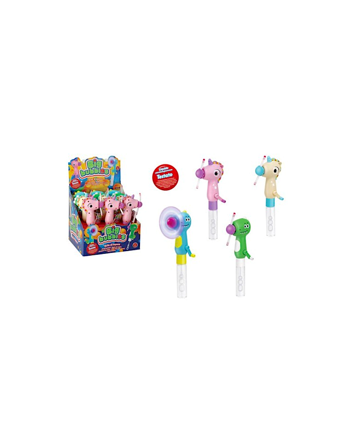 Bolle di sapone 35 ml con ventilatore colori assortiti | shopincasa.it