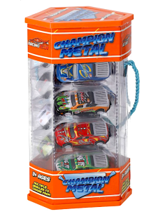 Auto retrocarica in metallo scala 1:64 – conf. 12 pezzi | shopincasa.it
