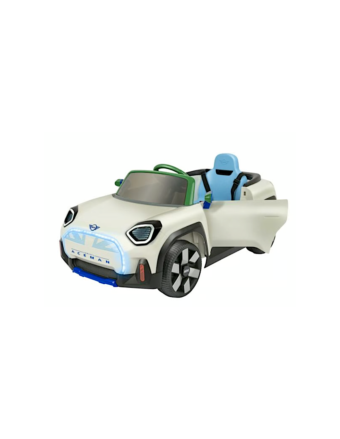 Auto elettrica Mini Aceman 12V batteria al litio con telecomando Bluetooth | Shop in Casa