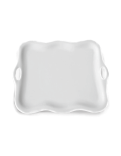VASSOIO RETTANGOLARE 25X35CM BIANCO
