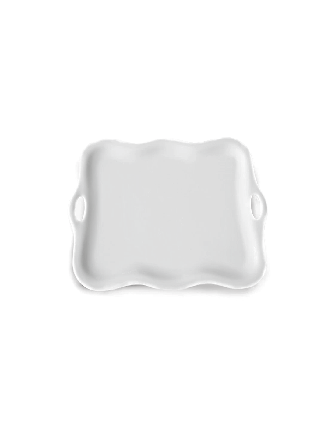 VASSOIO RETTANGOLARE 25X35CM BIANCO