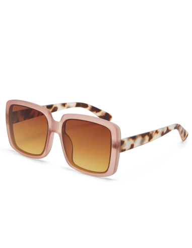 OCCHIALE DA SOLE SQUARE PINK Giallo-BROWN GRADIANT