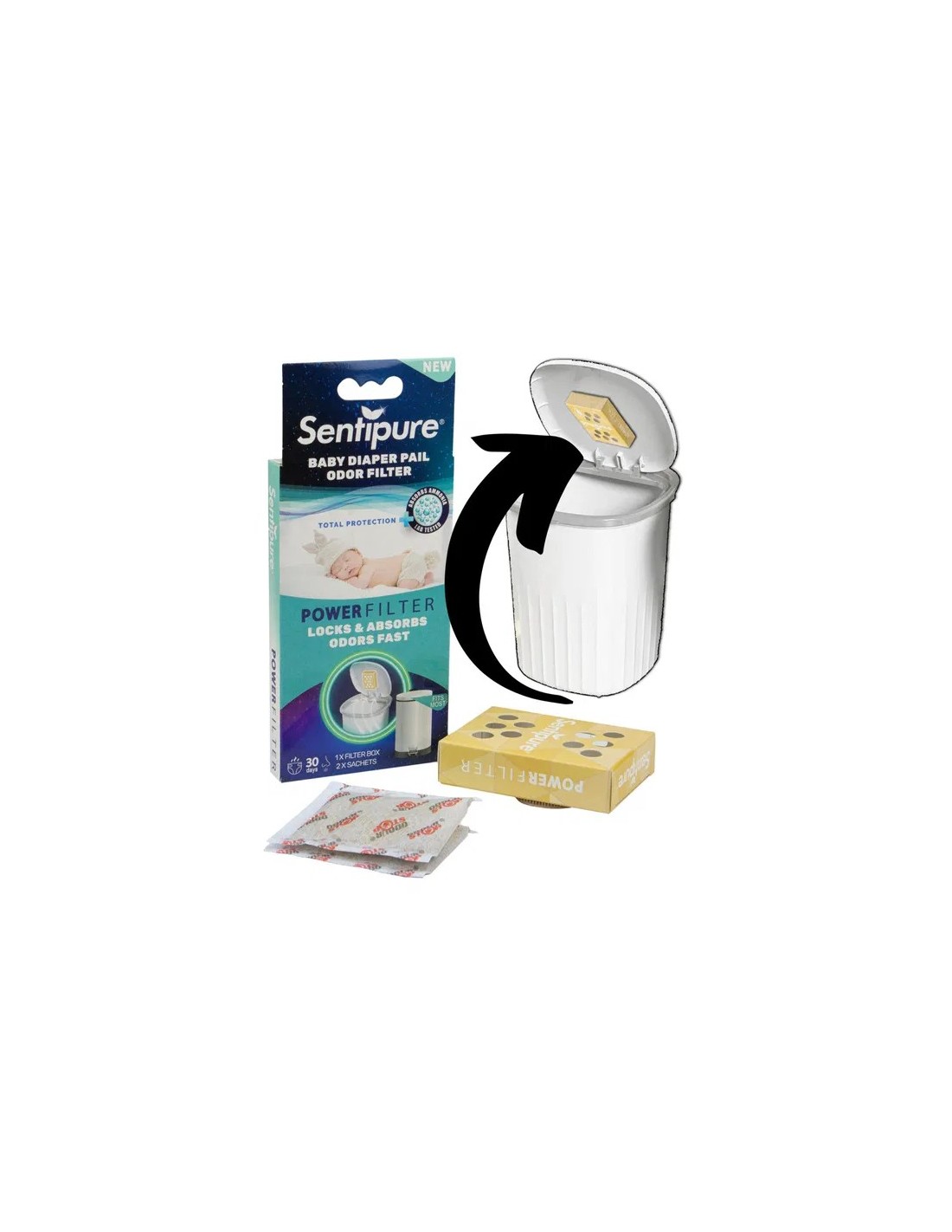 Sentipure Neutralizzatore Odori Pannolini | shopincasa.it