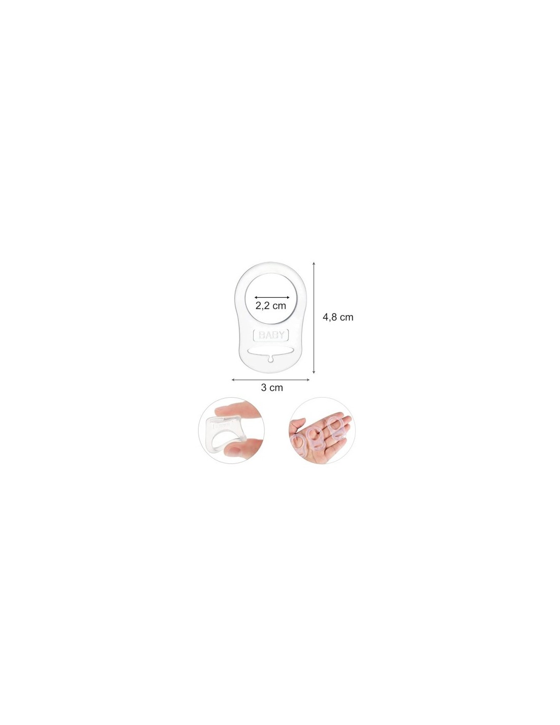 Adattatori Catenelle Portaciuccio in Silicone | shopincasa.it