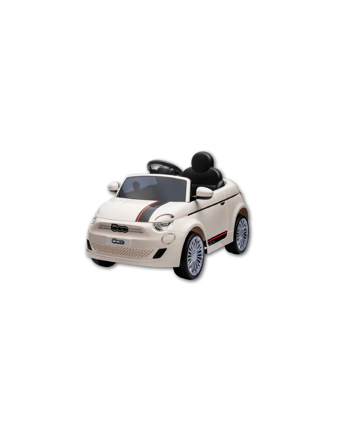 BICI - PRIMI PASSI - AUTO: vendita online AUTO FIAT 500E BIANCA 12V CON TELECOMANDO in offerta