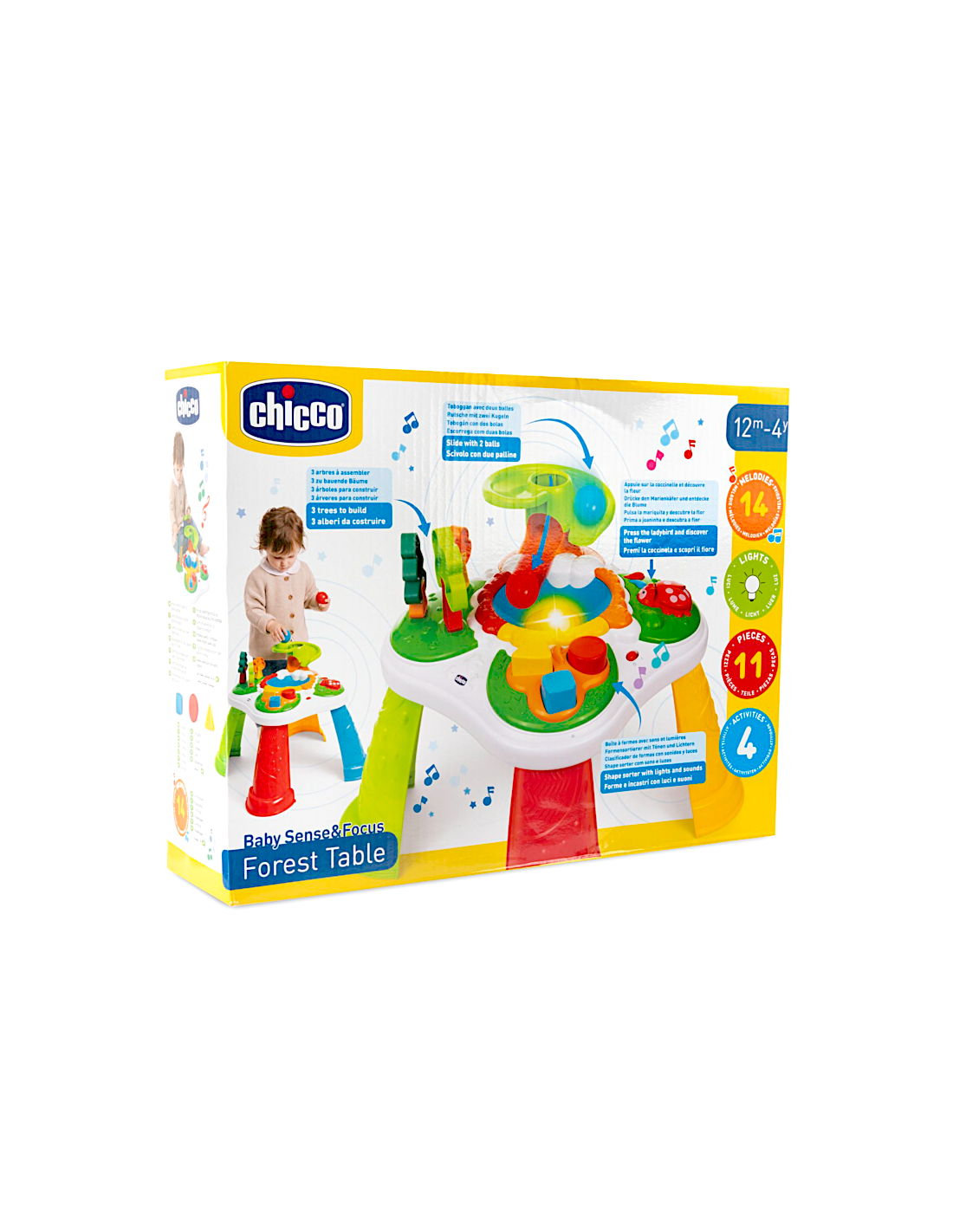 Chicco Tavolo della Foresta – Centro Attività Elettronico 10-36 Mesi | shopincasa.it