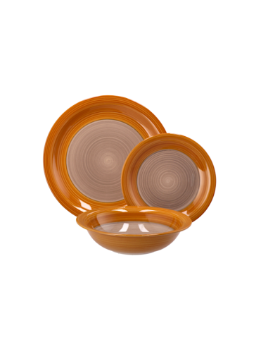 Servizio Tavola Cloe Giallo 18 Pezzi | Eleganza e Colore | Shopincasa.it