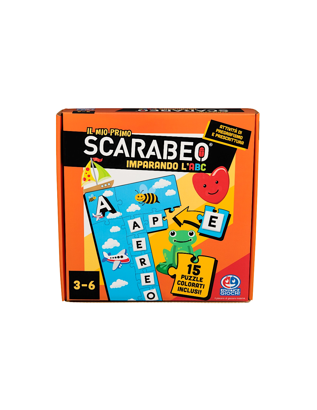 Puzzle educativo lettere ABC per bambini 3+ anni | shopincasa.it