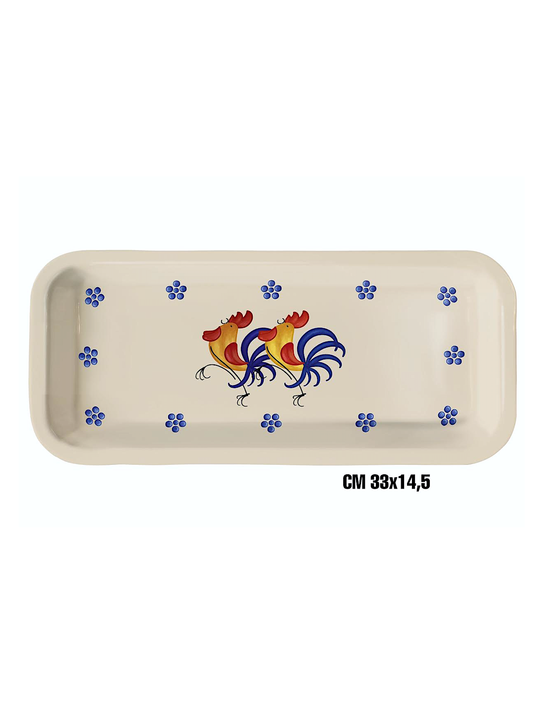 GALLI VASSOIO RETTANGOLARE 33X14,5CM