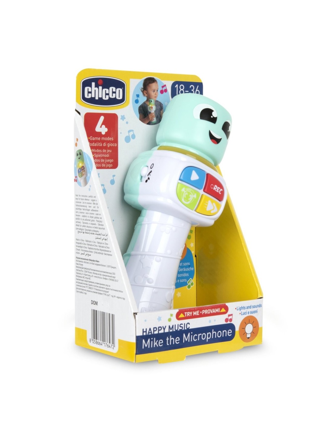 Mike il Microfono Chicco – Gioco Musicale Interattivo | shopincasa.it