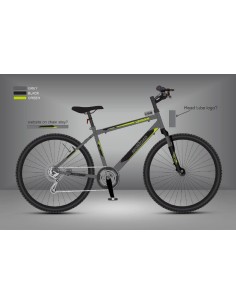 BICICLETTE: vendita online Bicicletta Urban 26, city bike 26 pollici, telaio in acciaio, cerchi a raggi, cambio Shimano 18 ve...