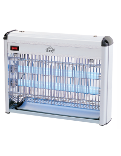 ZANZARIERE ELETTRICHE: vendita online Zanzariera Elettrica DCG ZA1610 16W con 2 Tubi UV, Griglia in Metallo e Vaschetta Racco...
