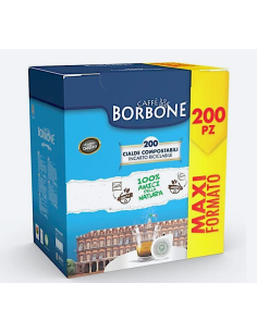 CIALDE 200PZ.DECISA ESPRESSO BORBONE